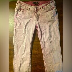 Silver Jeans Suki Skinny Pink EUC